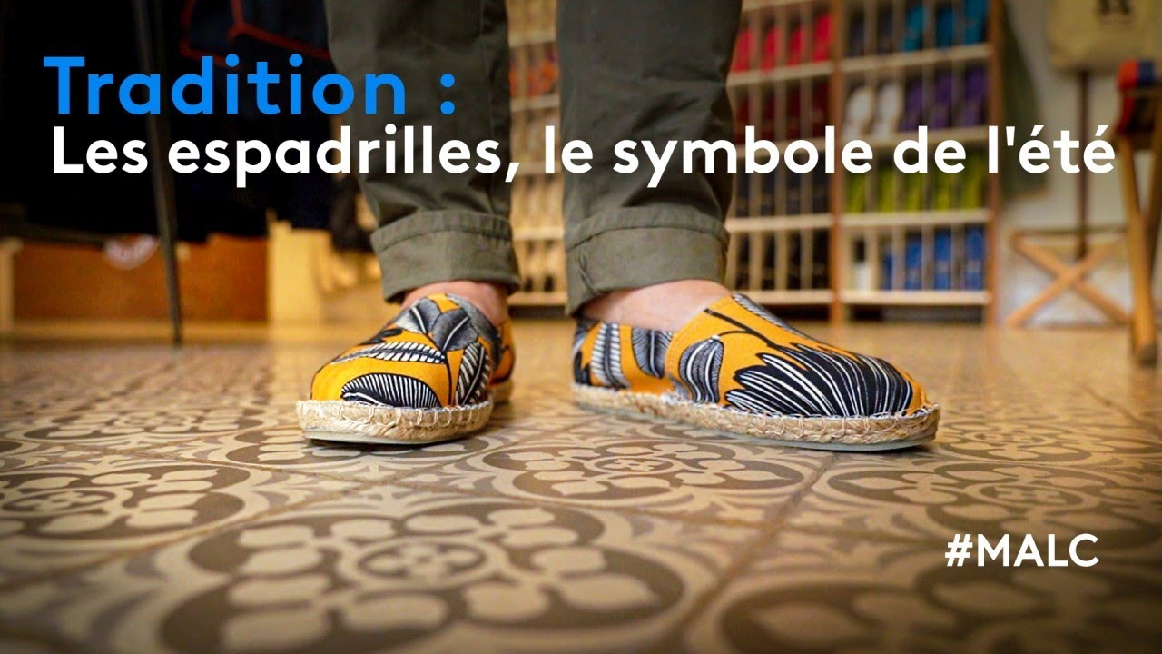 Tradition : les espadrilles, le symbole de l'été !