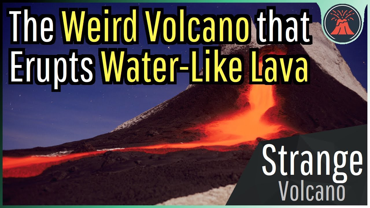 Outline Video The World's Weirdest Volcano; Ol Doinyo Lengai