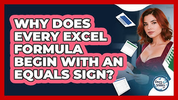 Why Does Every Excel Formula Begin With An Equals Sign? - Docs and Sheets Pro