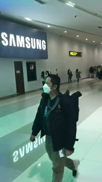 SEHUN CHANYEOL sampai di Jakarta #sehun #sehun_chanyeol #exo #chanyeol #bandara