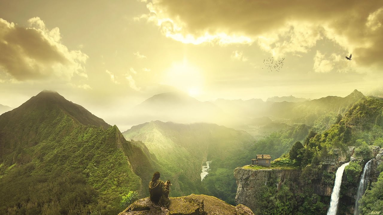 CC Manipulation Tutorial Mountain (포토샵 CC 합성 강좌 마운틴) YouTube