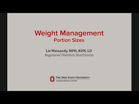 Weight management: What's really a good portion size?