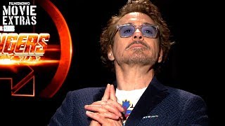 Famous AVENGERS: INFINITY WAR | Robert Downey Jr. talks about his experience making the movie Profile