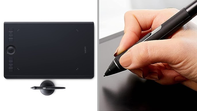 Wacom Intuos Small Wireless Graphics Drawing Tablet - Black