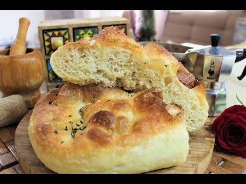 Видео: Итальянский плоский хлеб