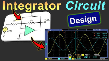 Integrator Circuit Design using Operational Amplifier 🌟 Calculations, Simulations & Measurements