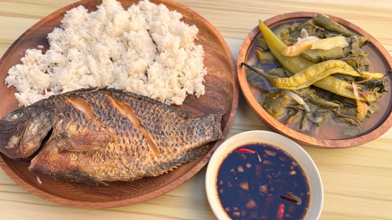 PRITONG ISDA AT SINABAWANG GULAY