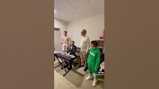 Andrea Bocelli, Matteo Bocelli & Virginia Bocelli - The Greatest Gift - (Rehearsing With The Choir