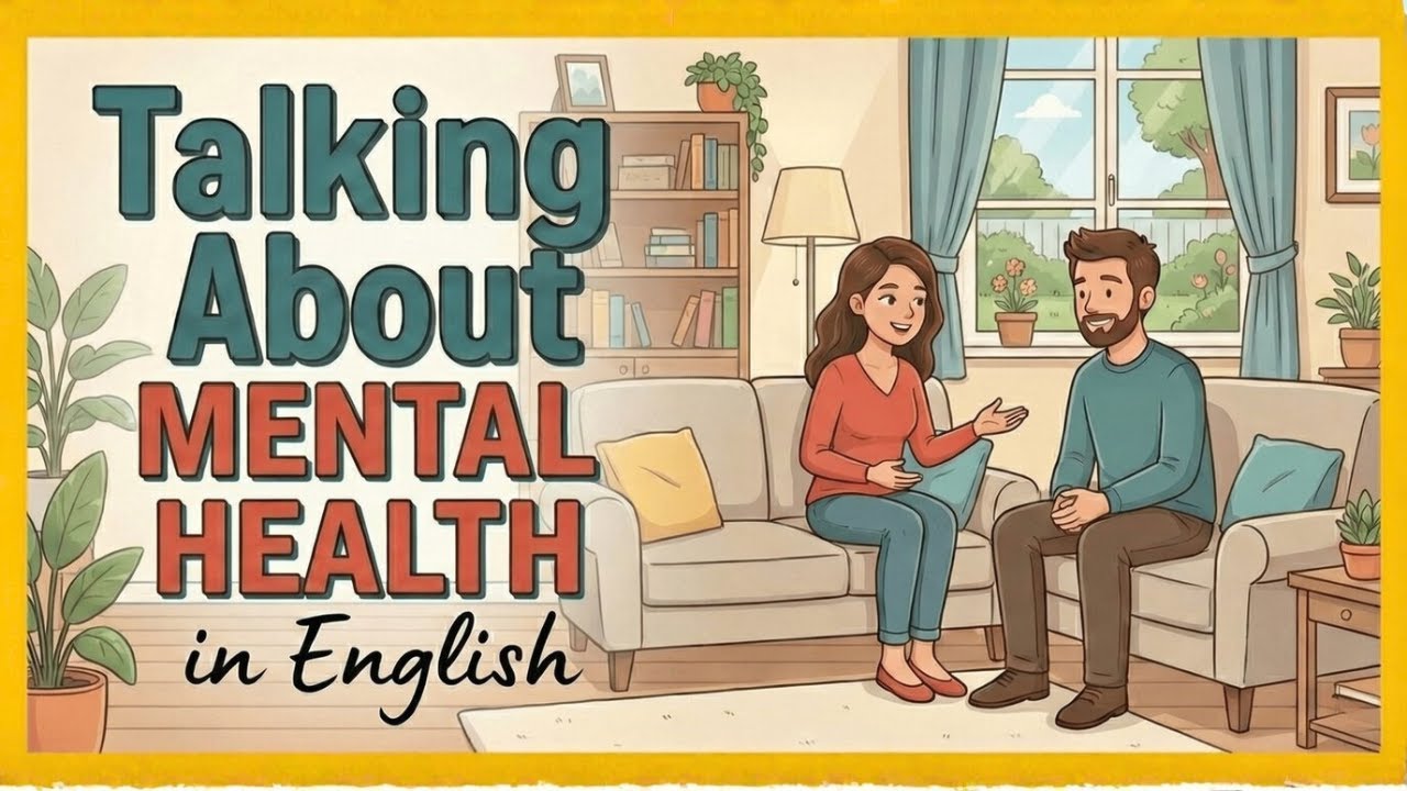 How to Talk About Mental Health in English | English Conversation Practice | Easy English Podcast