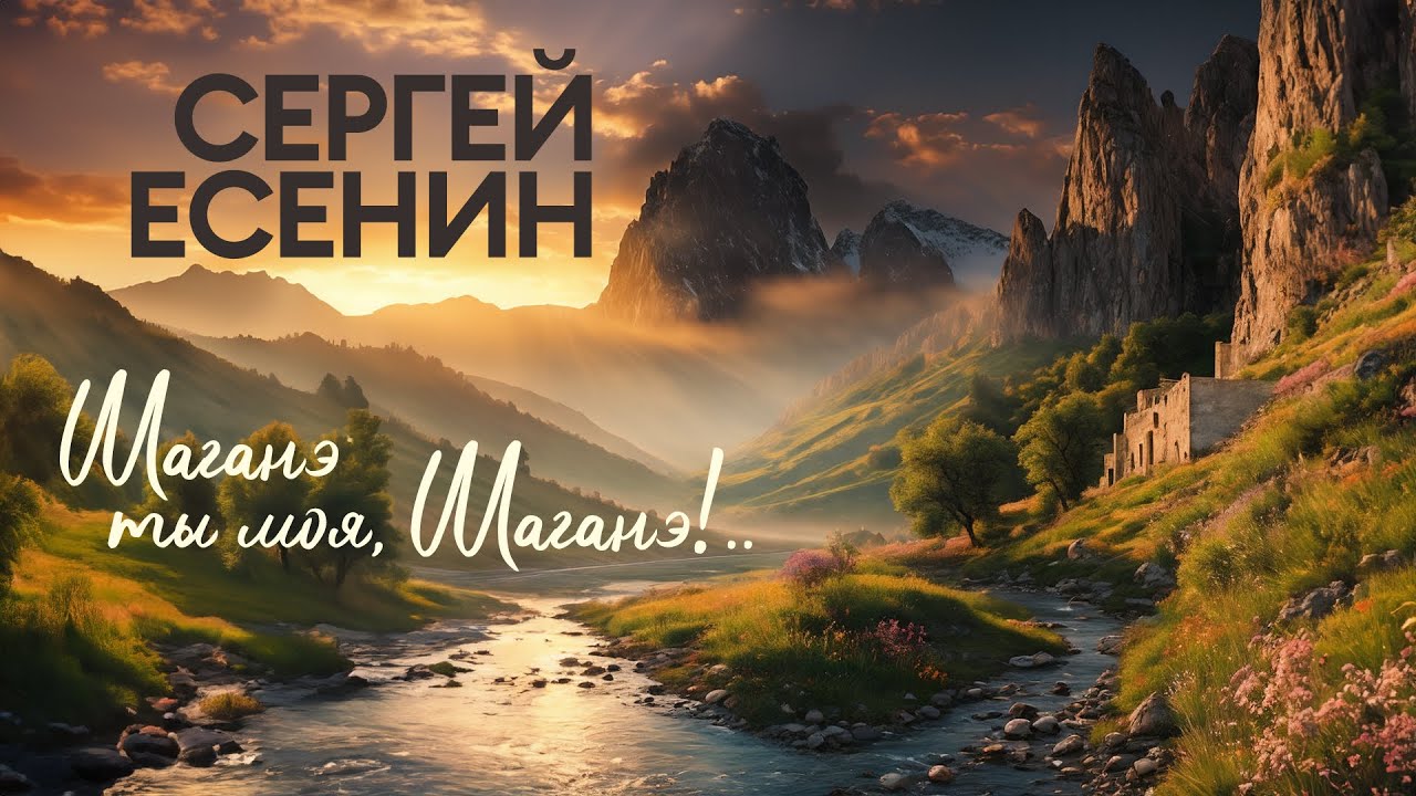 Шаганэ ты моя, Шаганэ!.. (Сергей Есенин) - [ver.2] - YouTube