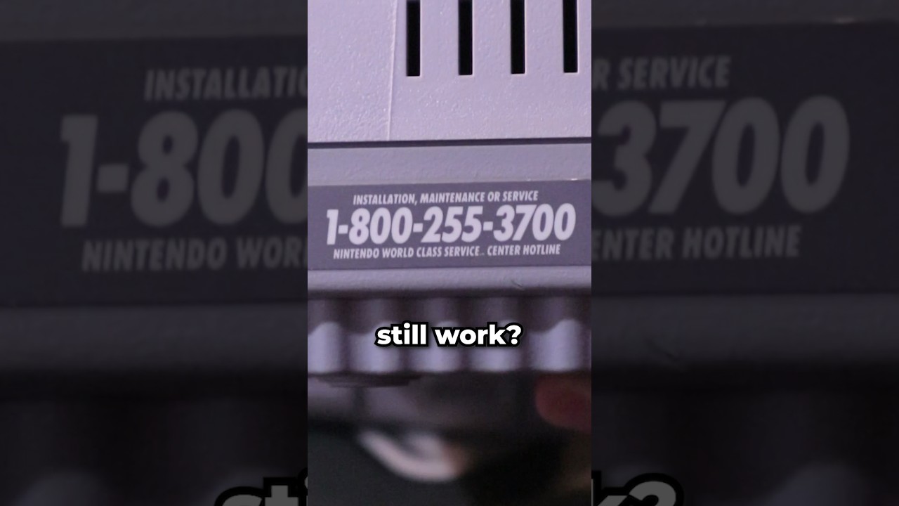 Does the SNES Support Line Still Work?