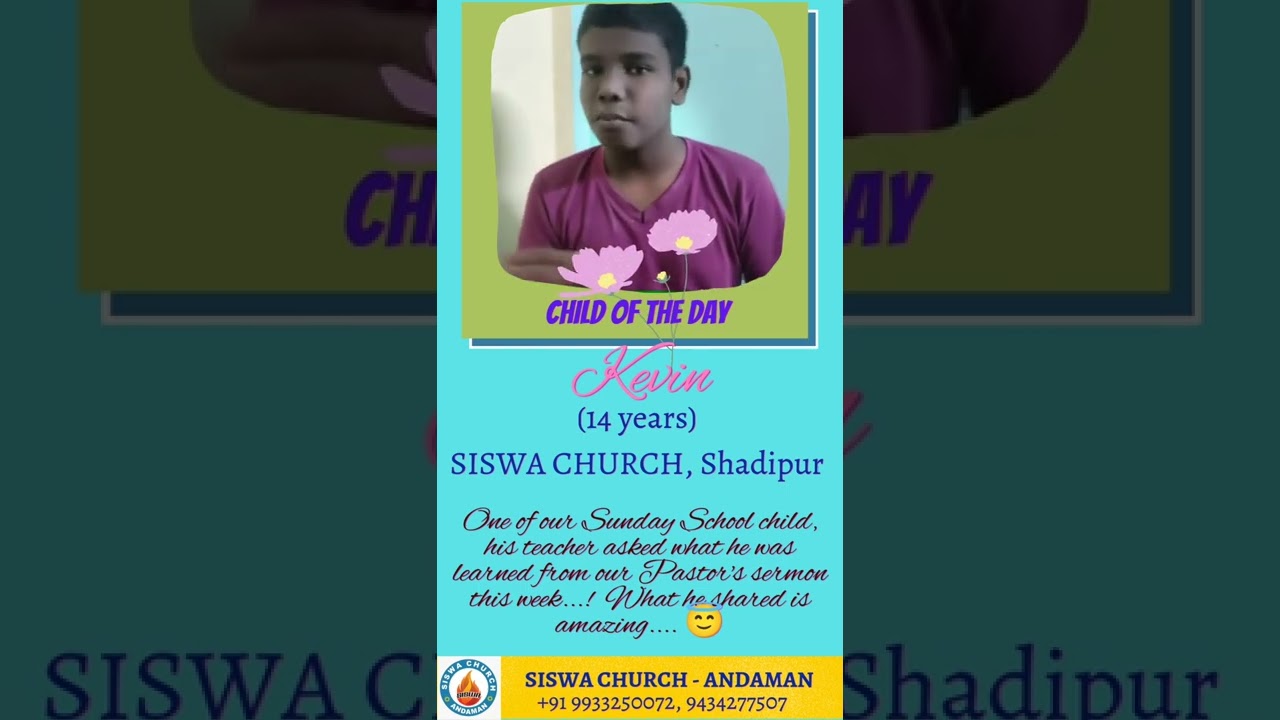 SISWA CHURCH - SHADIPUR - ANDAMAN