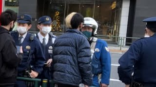 警察の方々にお世話になってしまいました