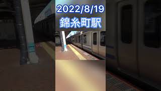 E217系錦糸町駅発車！