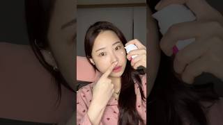 수분플럼핑크림으로 얼굴피자 #shorts