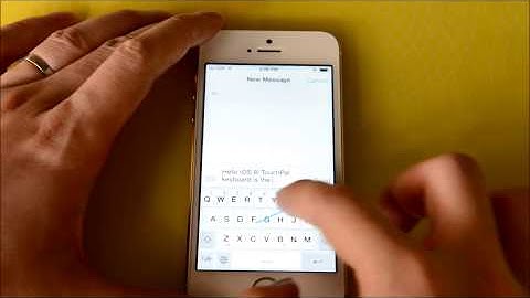 TouchPal Keyboard for iOS8 demo