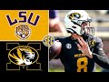 LSU vs Missouri Football Game Highlights 2020