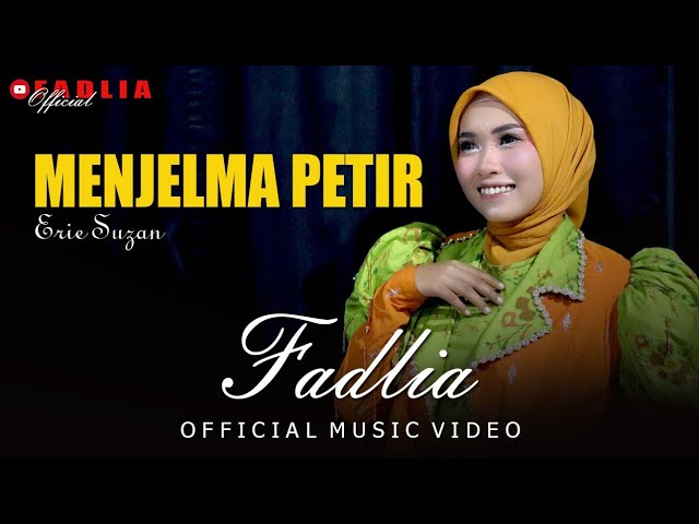 MENJELMA PETIR - ERIE SUZAN || Cover By FADLIA || Official Music Video class=