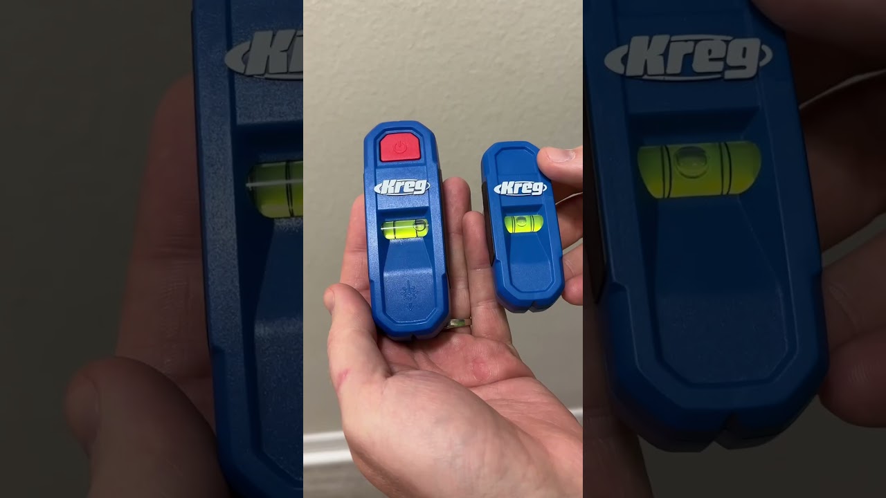 Kreg's new laser mark and regular stud finder are now available! 