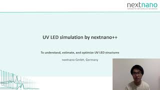 UV LED simulations with the nextnano software screenshot 3