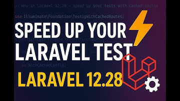 ⚡ Speed Up Your Laravel Tests with Cached Routes & Config!