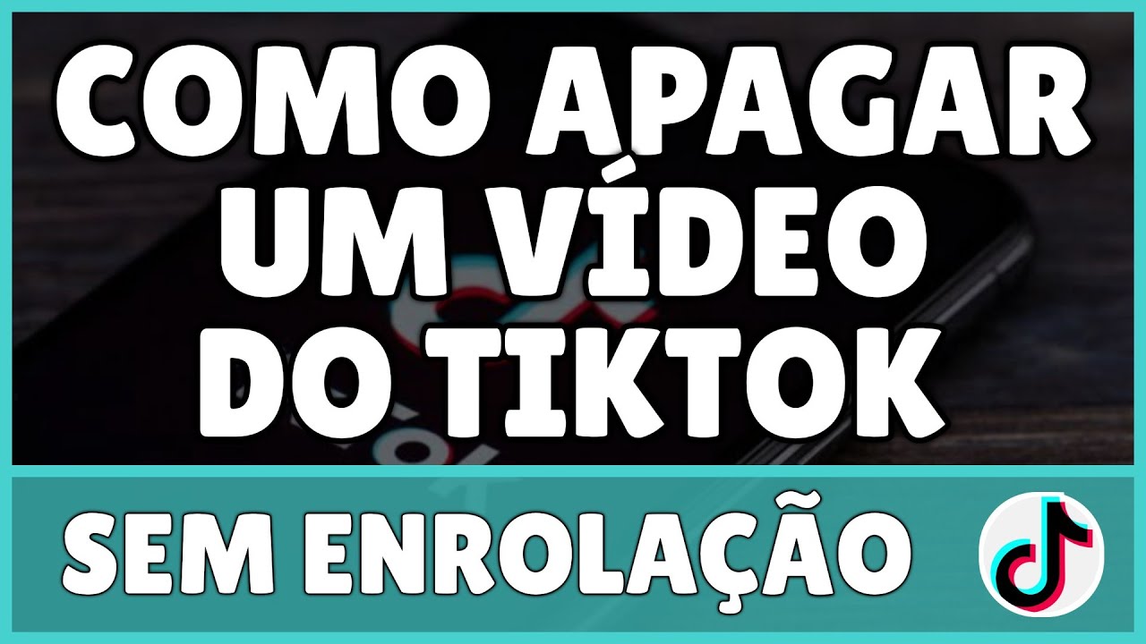 Como Apagar um Vídeo do Tiktok - YouTube