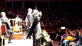 Netrebko, Schrott, Vargas - Royal Albert Hall London, 6.7.2012 - Curtain call