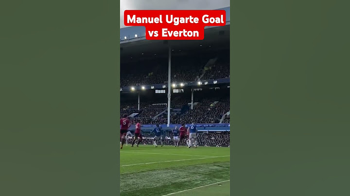 Manuel Ugarte Goal vs Everton | Everton vs Manchester United #ugarte #allgoals #premierleague