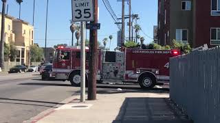 Lafd engine 46 responding code 3