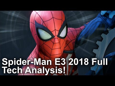 [4K] Spider-Man PS4 Pro Early Analysis - Insomniac's New Tech Showcase