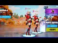 Two Rebirth Harley Quinns go into Party Royale *unreleased skin* w/ SnowTex