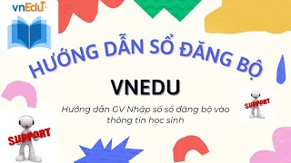 Hướng dẫn đồng bộ Cơ sở dữ liệu học tập từ vnEdu sang M... | Doovi