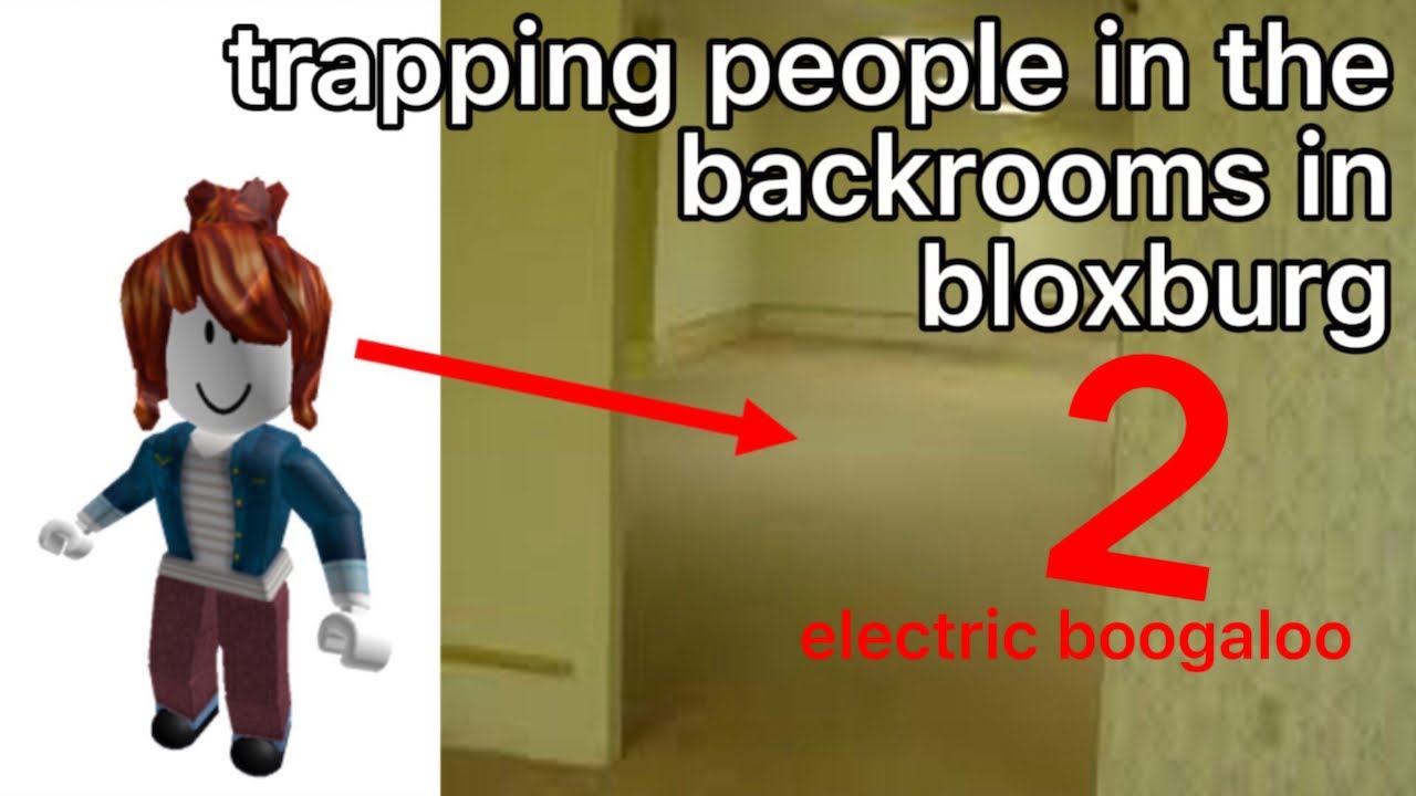 Trapping More People in the Backrooms in Bloxburg