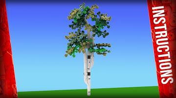 Lego birch tree MOC Tutorial