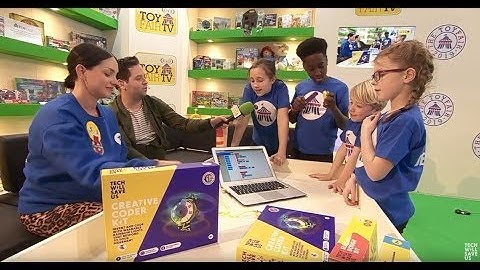 London Toy Fair London 2019- Creative Coder Demo with Bethany Koby