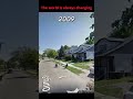 2009 vs 2018 – This street used to be full of life😔 #BeforeAndAfter #ThenAndNow #Nostalgia