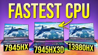 The FASTEST Gaming Laptop CPU is Here! 7945HX3D 25 Game Test