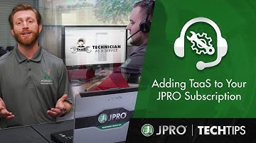 Tech Tips - Adding TaaS to Your JPRO Subscription
