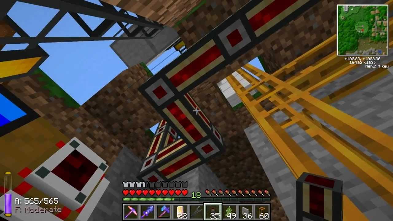 Etho MindCrack FTB - Episode 30: Death Ray watershed