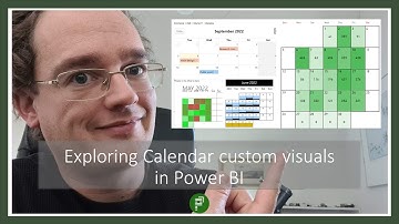 Calendar custom visuals in Power BI