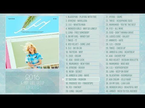 ♡ 2016 K-Pop Girl Groups | PLAYLIST ♡