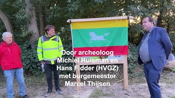 opening van het informatiebord Van Wieringsbos op 25 september 2025