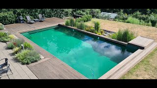 How to build a natural organic swimming pool: Part II, 3 years after construction