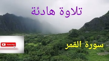 تلاوة جميلة لسورة القمر للقارئ حمزة الجزائري