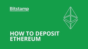 How to deposit Ethereum to Bitstamp