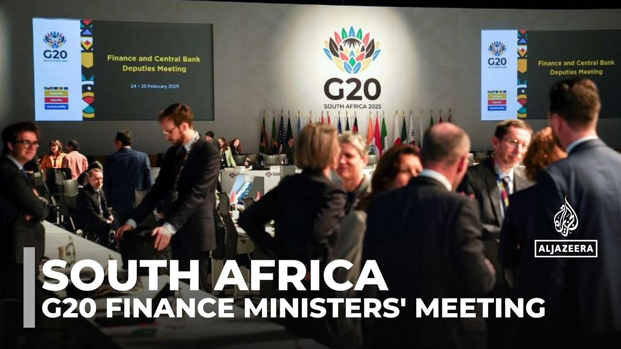 G20 meets in Cape Town as US absence raises concerns over debt relief and global stability