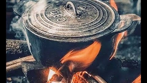 cách nấu cơm bằng bếp củi ngon tuyệt vời