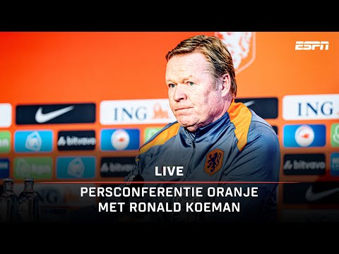 ?? Persconferentie Bondscoach Ronald Koeman voorafgaand aan oefenduel met IJsland ??