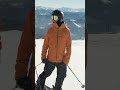 How to Worm Turn After Landing on Skis | #shorts