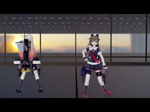 【MMD艦これ】時雨夕立のUr-style poi！